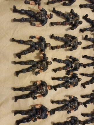 Figuras de acción Chap Mei Policia