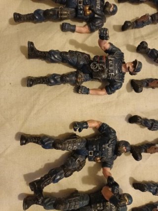 Figuras de acción Chap Mei Policia