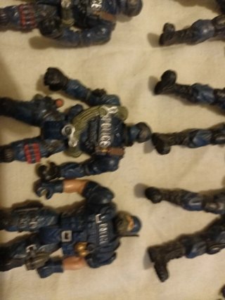 Figuras de acción Chap Mei Policia