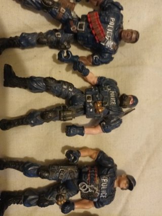 Figuras de acción Chap Mei Policia