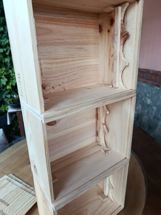 Cajas de Madera Lote de 3 unidades