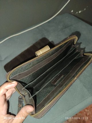 Cartera Tous Beige y Marrón