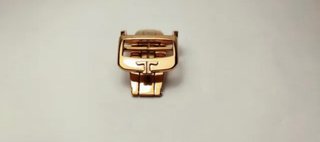Elegante correa de reloj Jaeger LeCoultre de 18mm.