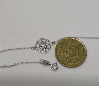 Pulsera Plata 925 Ley Diseño Brújula