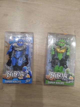 2 Juguetes Ninjago Super Ninjas Jay y Lloyd