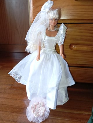 Nancy Noiva Vestido Branco Véu