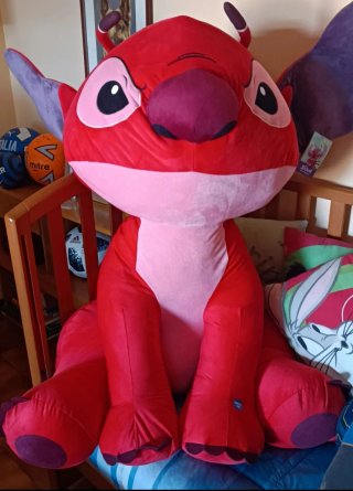 Stitch Peluche Rosso Disney