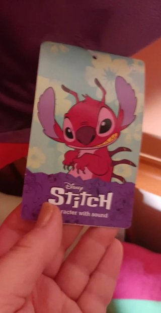 Stitch Peluche Rosso Disney