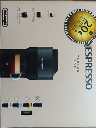 Macchina da caffè Nespresso Vertuo Pop DeLonghi Nuova