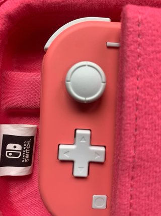 Nintendo Switch Lite Coral Rosa Como Nueva