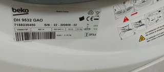 Secadora Beko 9kg A+++