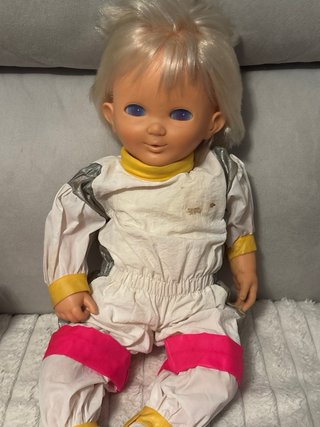 Muñeca Mupeco Cuna 80s baby Spay Famosa