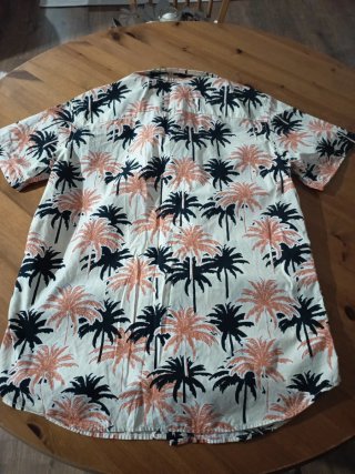 Camisa Hawaiana Jack & Jones Palmeras