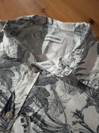 Camisa Hawaiana Jack & Jones Palmeras