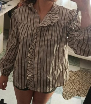 Blusa Sfera con etiqueta