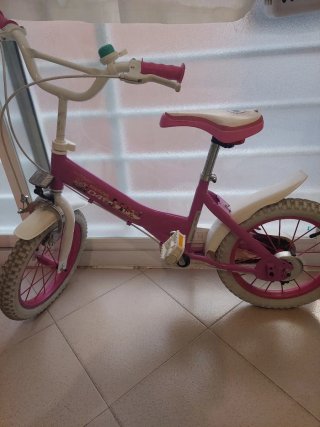 Bicicleta Patrulla Canina Infantil Rosa