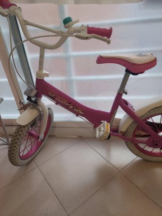 Bicicleta Patrulla Canina Infantil Rosa