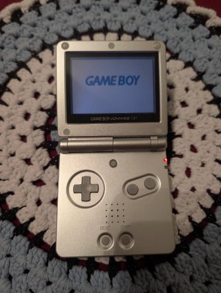 GameBoy Advance SP Plata