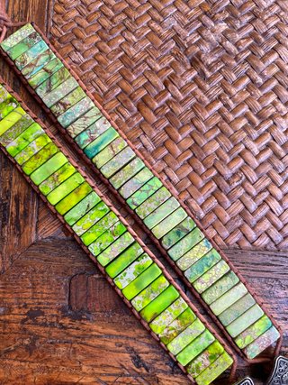 Pulseras Jaspe Imperial Boho Verdes