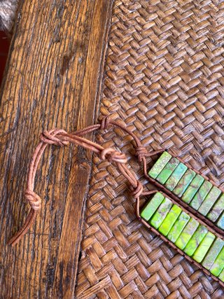 Pulseras Jaspe Imperial Boho Verdes