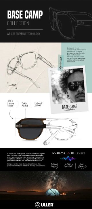 Gafas de sol Uller Base Camp Tortoise/Blue