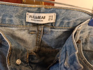 Vaqueros Mom Jeans Pull&Bear Azules