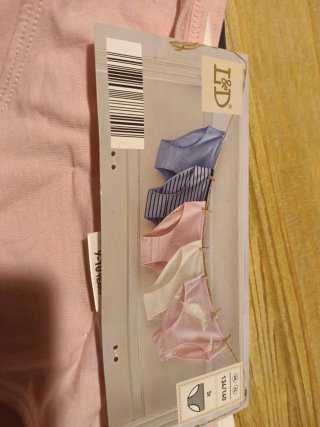 5 Braguitas niña  134/140
