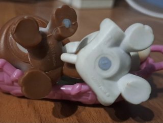 Pack Bulldogs Littlest Pet Shop #687/688