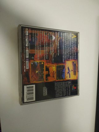 Caja y manual Aladdin PS1 (La Venganza de Nasira)