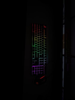 Combo Teclado y Mouse Gamer HP RGB