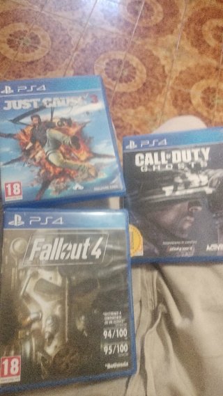 Consola PS4 Sony Negra con Mando Azul