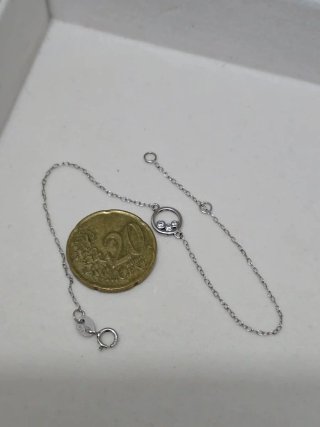 Pulsera Plata 925 con Circonitas 19,5cm