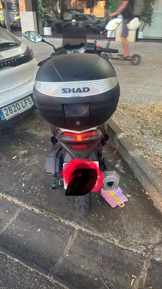 Voge SR1 2024 Maxi Scooter Negra/Plata