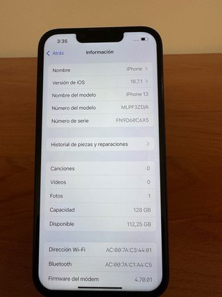 iPhone 13 Negro