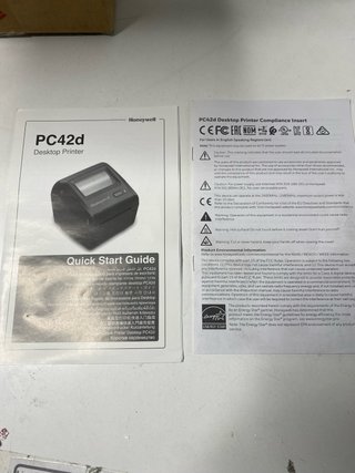 : Impresora Térmica Honeywell PC42d Negra