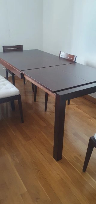 Mesa comedor extensible Banak