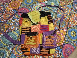 Mochila Hippie Multicolor Nueva