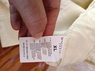 Pantalón wide leg blanco XL nuevo con etiqueta.