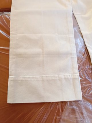 Pantalón wide leg blanco XL nuevo con etiqueta.