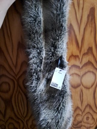 BufandaPelo sintetico y guantes imitación cuero