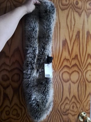 BufandaPelo sintetico y guantes imitación cuero