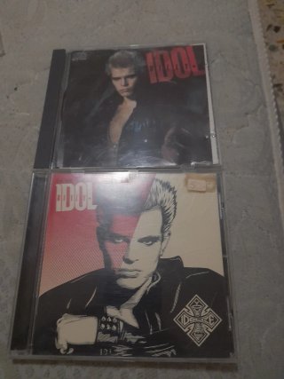 2 CD Billy Idol Ottime Condizioni
