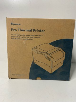 : Impresora Térmica Epos Now POS80GXa Negra