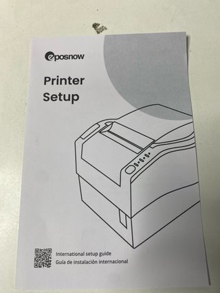 : Impresora Térmica Epos Now POS80GXa Negra