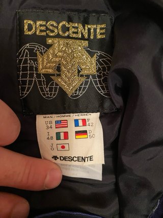 Pantalón de esquí Descente azul