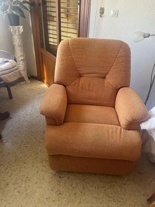 2 Sillones Reclinables Tela Poco Uso