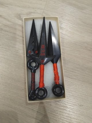 Pack 6 Kunais Naruto Juguetes