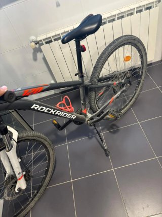 Bicicleta Rockrider ST 120 Talla S Gris