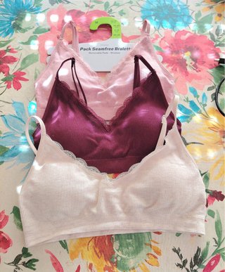 3 Sujetadores Seamless Primark Talla M