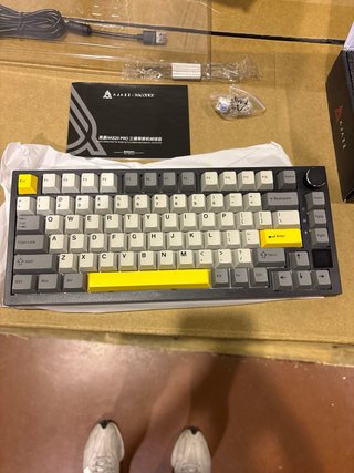 Teclado Mecánico Ajazz Negro/Naranja
